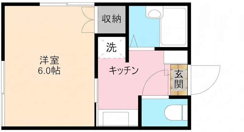ラフォーレサカイ の間取り|間取りです。