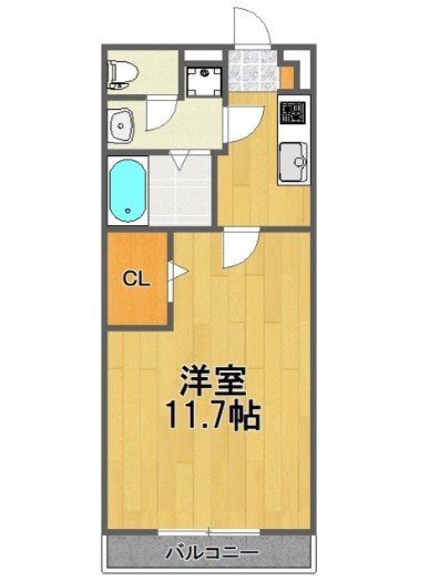 サンセリテ妙典の間取り