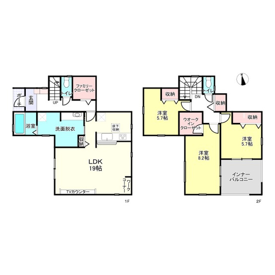 【間取り】 | 姫路市砥堀8期/全4棟