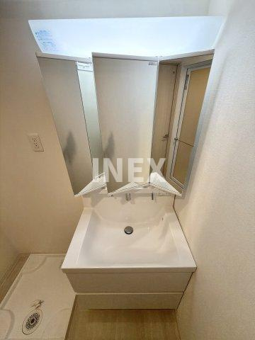 川崎市川崎区田町３丁目の賃貸マンションの独立洗面台