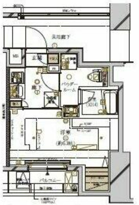 メインステージ新橋の間取り|間取りです。