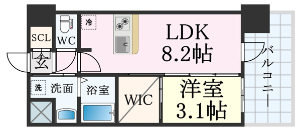 エステムコート三宮ＥＡＳＴVルシーダ