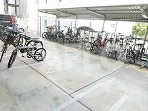 アルデールヒル内久宝寺の駐車場|アルデールヒル内久宝寺　駐輪場