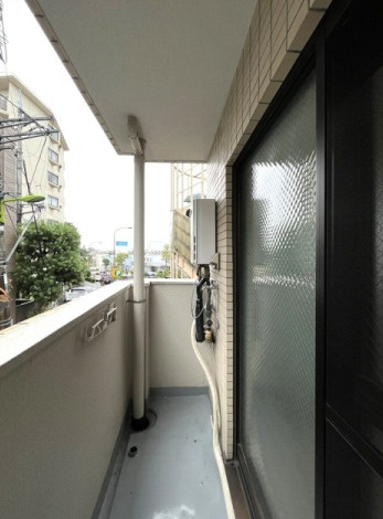 世田谷区代田３丁目の賃貸マンションのバルコニー