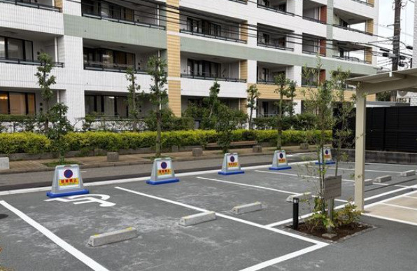 ベルファース品川大井町の駐車場|駐車場です