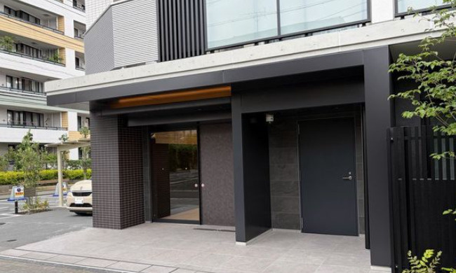 ベルファース品川大井町のエントランス|ゆとりのあるエントランスです