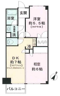 アーバンコートサカスⅢの間取り