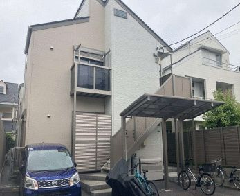 草加市瀬崎７丁目のアパートの外観
