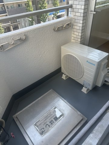白山エクセルハイムのバルコニー