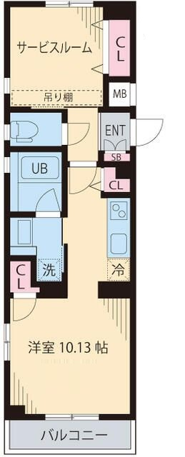 クオレ・グランデの間取り|間取りです。