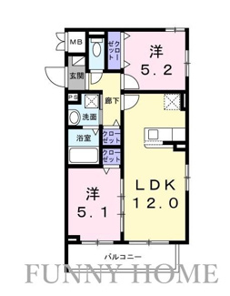 【間取り】 | メゾン　アイティー　ジャック