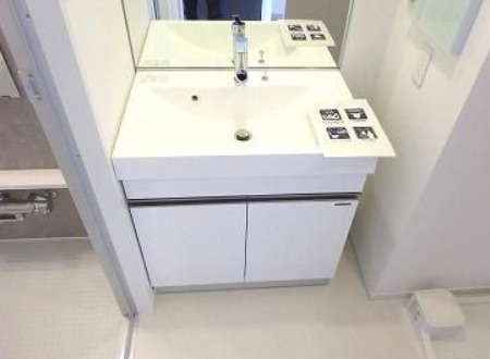 ＭＦＰＲコート武蔵小山の洗面所|忙しい朝には欠かせない洗面所です