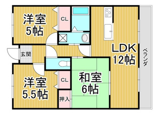 REIWA宝塚の間取り