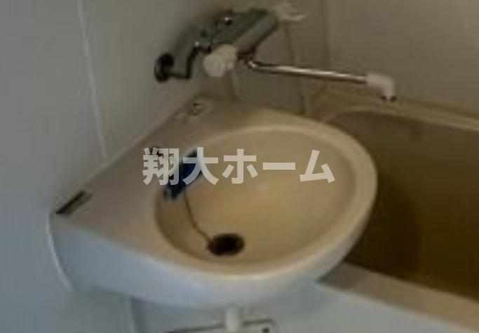 ライジングプレイス向島の洗面所