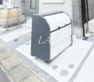 【その他共用部分】 | 鳩ヶ谷フラッツ | 敷地内ゴミ置き場です。