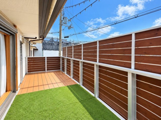 【バルコニー】 | 右京区太秦馬塚町 | ※本画像はAI加工にて家具・家財など消去処理を行っております