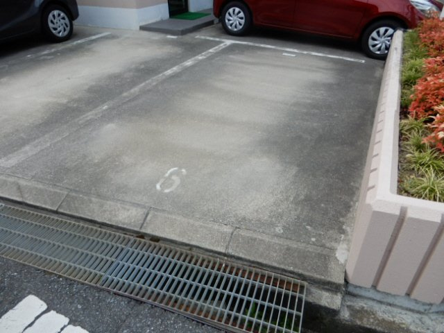 ロワイヤル八代の駐車場