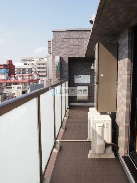 ルーブル高田馬場参番館のバルコニー