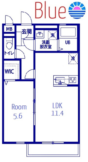【間取り】 | Clair都筑