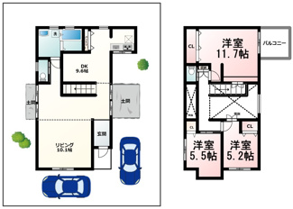 【間取り】 | 若葉台
