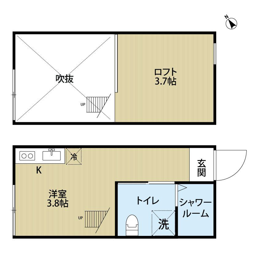 CREATION（クレアシオン）の間取り