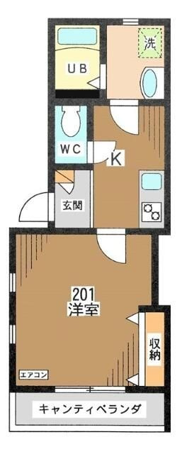 メゾン・平の間取り