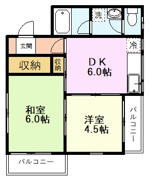 【間取り】 | 西国立コートビレッヂ