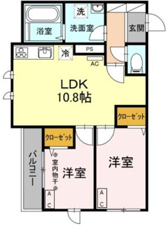 【間取り】 | ノワール・エ・ブラン | 間取りです。