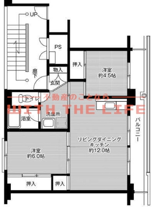 ビレッジハウス吉井Ⅱ【キャッシュバック対象物件】の間取り