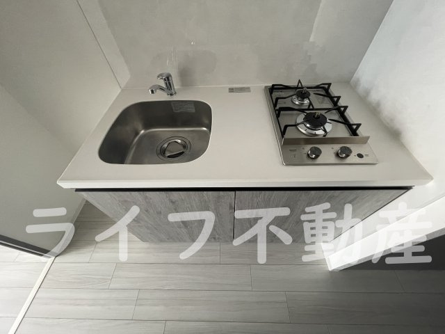 レジュールアッシュOSAKA新深江のキッチン|キッチンでお料理をお楽しみください