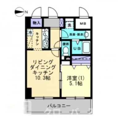 ル・マレＮｉｓｈｉｋｉｍａｃｈｉの間取り|間取図