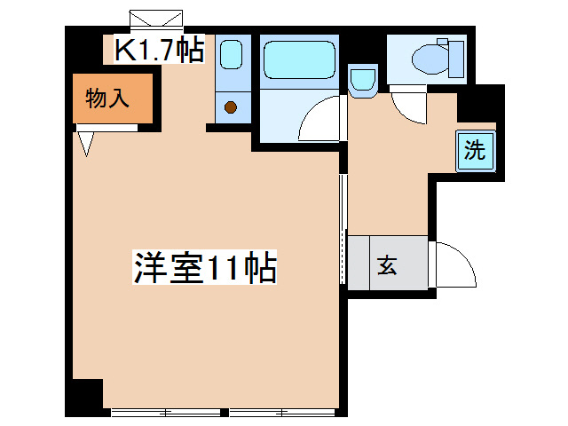メゾンクシロの間取り