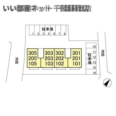 フォルモントの区画図