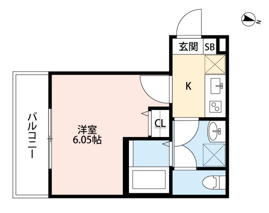 3F　HAUSの間取り