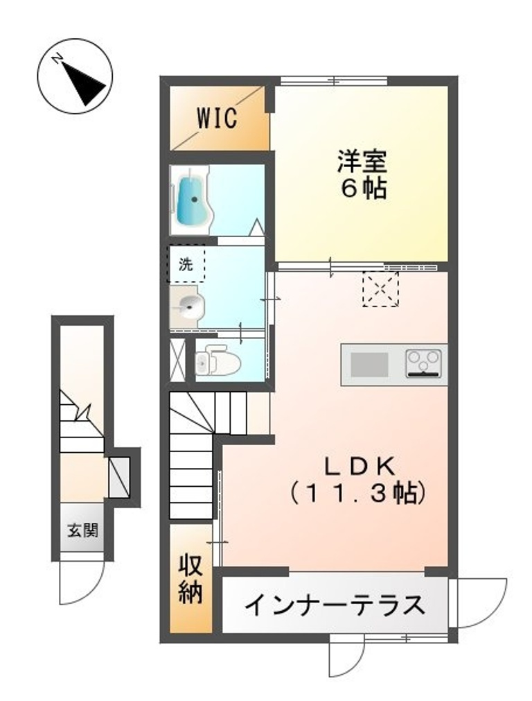 コンチェルトの間取り