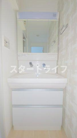 大阪市淀川区宮原１丁目の賃貸マンションの洗面所
