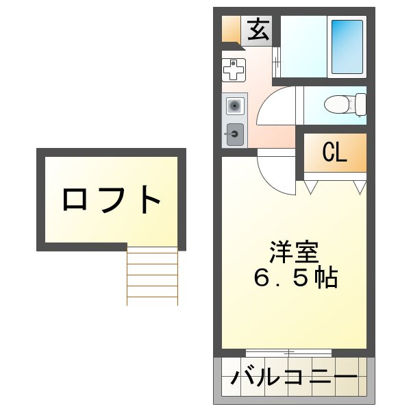 グラシア高丸の間取り