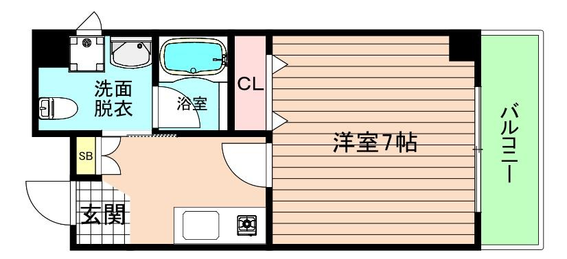 アヴェルラ都島の間取り