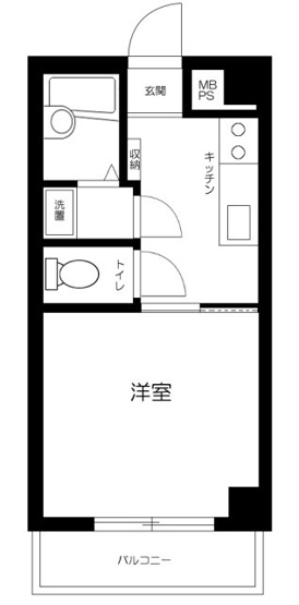 【間取り】 | マイキャッスル西馬込
