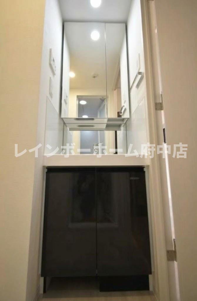 ヴォーガコルテ東府中アジールコートの独立洗面台
