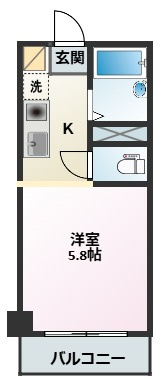 【間取り】 | 一人暮らしにぴったりの間取りです！