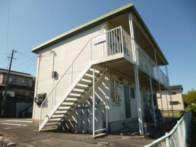都窪郡早島町早島のアパートの外観