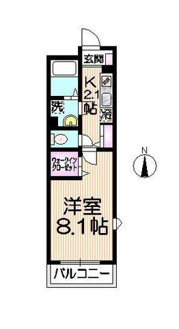 サンハイム西新井の間取り|★角部屋★二面採光★