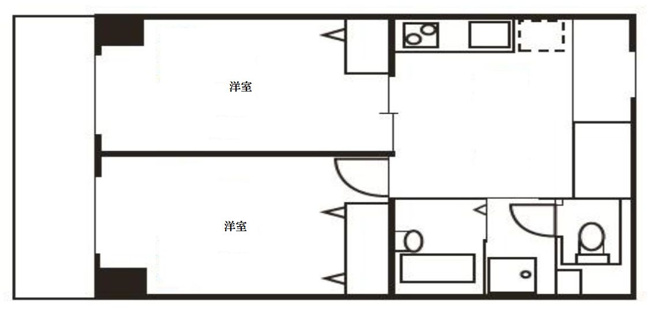 【間取り】 | ドミール菊川 | 間取り