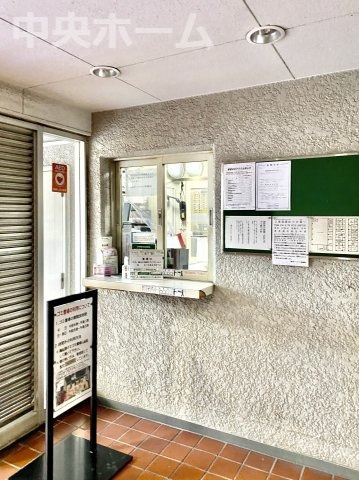錦糸町ハイタウンの受付|受付(管理人室)。