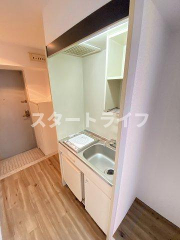 大阪市東淀川区豊新２丁目の賃貸マンションのキッチン