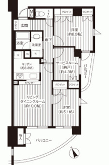 【間取り】 | キャメロット上永谷（キャメロットカミナガヤ）
