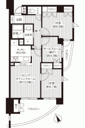 【間取り】 | キャメロット上永谷（キャメロットカミナガヤ）