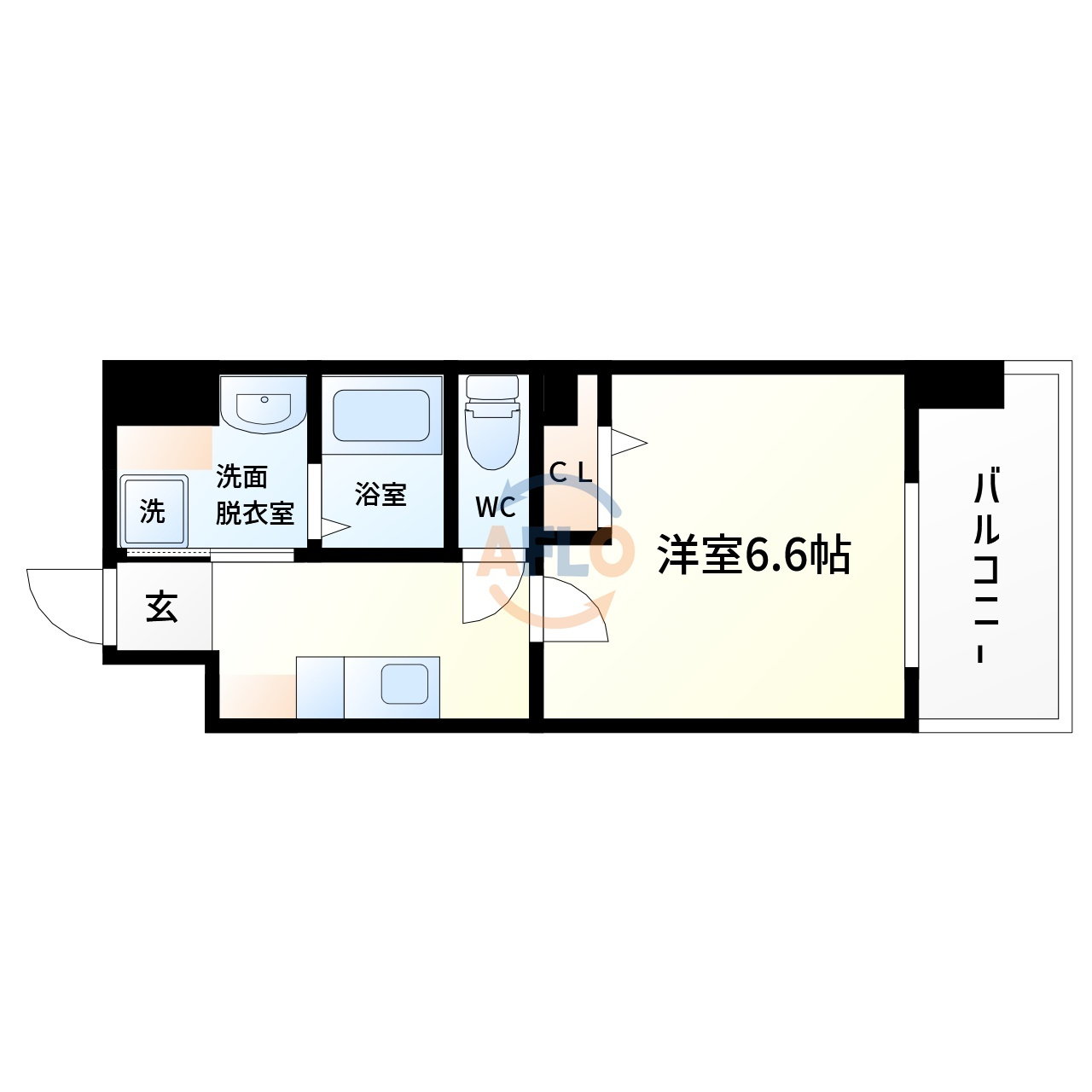 ワールドアイ大阪城EASTⅡの間取り|ワールドアイ大阪城EASTII　間取り