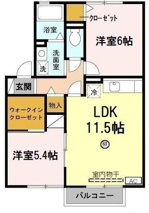 ヴァンコリーヌの間取り|ヴァンコリーヌ
